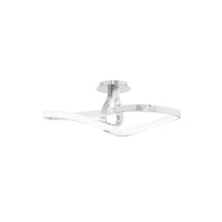 Mobius 24in. LED Flush Mount Light 3000K in Chrome