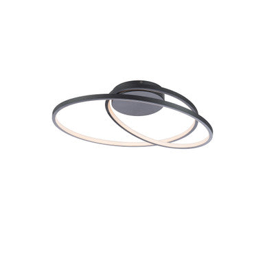 Marques 22in. LED Flush Mount Light 3000K in Black