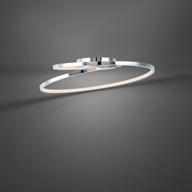 Marques 22in. LED Flush Mount Light 3000K in Chrome
