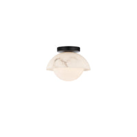 Moonstone 10in. LED Flush Mount Light 3000K in Black