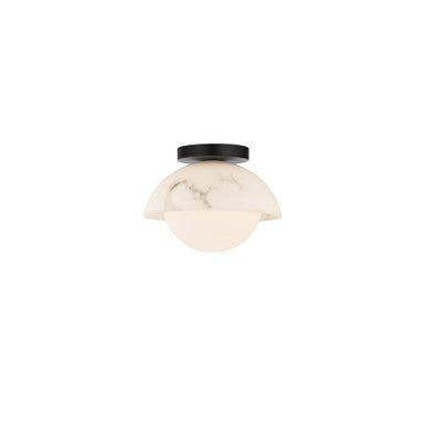 Moonstone 10in. LED Flush Mount Light 3000K in Black