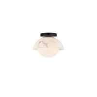 Moonstone 10in. LED Flush Mount Light 3000K in Black