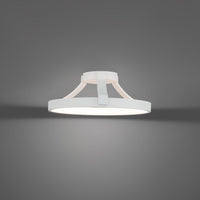 Chaucer 16in. LED Flush Mount Light 3000K in White