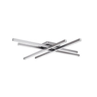PARALLAX 32in. LED Flush Mount Light 2700K/3000K/3500K in Brushed Nickel