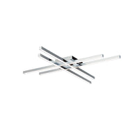 PARALLAX 32in. LED Flush Mount Light 2700K/3000K/3500K in Chrome