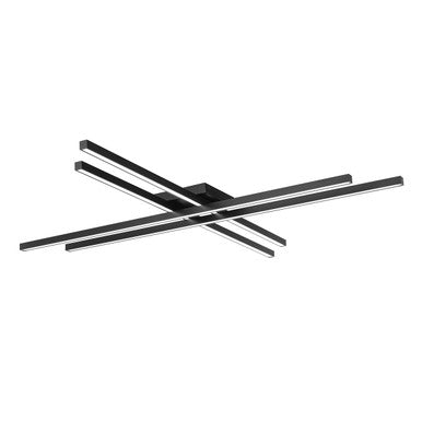 PARALLAX 42in. LED Flush Mount Light 2700K/3000K/3500K in Black