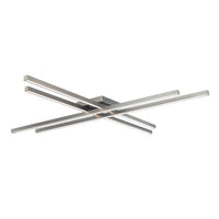 PARALLAX 42in. LED Flush Mount Light 2700K/3000K/3500K in Brushed Nickel
