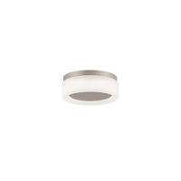Bonham 8 in. LED Flush Mount Light 3500K in Brushed Nickel