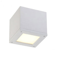 RUBIX 5in. LED Outdoor Flush Mount Light 3000K in White