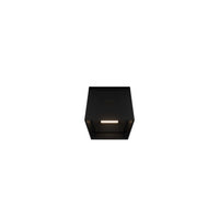 DOWNTOWN 3in. OUTDOOR FLUSH MOUNT 3000K - FM-W47203-30-BK