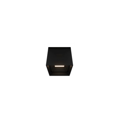 DOWNTOWN 3in. OUTDOOR FLUSH MOUNT 3500K - FM-W47203-35-BK
