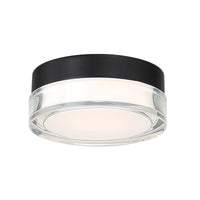 DOT 6in. LED Flush Mount Light 3000K in Black