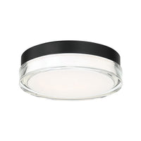 DOT 9in. LED Flush Mount Light 3500K in Black