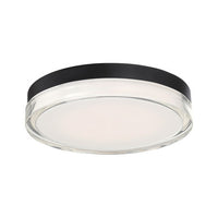 DOT 12in. LED Flush Mount Light 3000K in Black