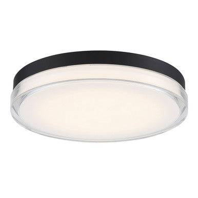 DOT 15in. LED Flush Mount Light 3500K in Black
