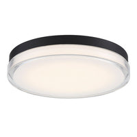 DOT 15in. LED Flush Mount Light 2700K in Black