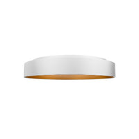 GASTON 26in. FLUSH MOUNT 4CCT - FM701626-WT/GO