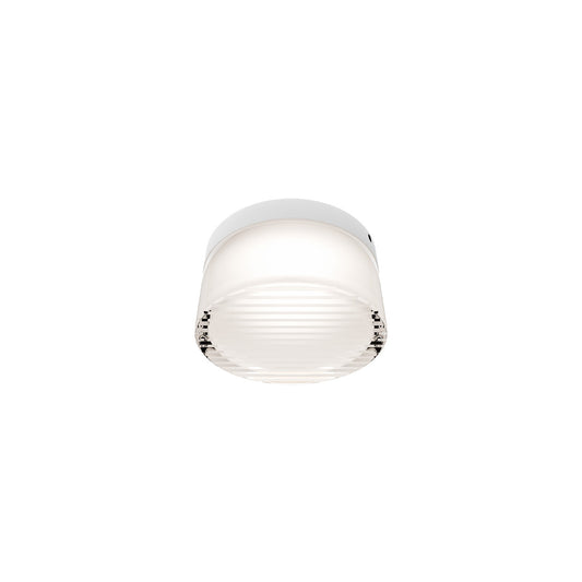 BALTO III 5 in. OUTDOOR FLUSH MOUNT 4CCT - FMW705605-WT