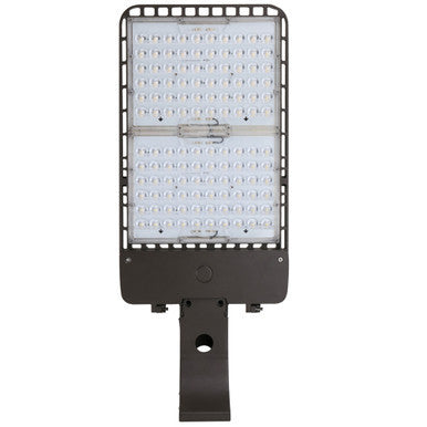 300 Watt LED Parking Lot Area Light - Pole Mount - 41,000 Lumens - 5000K Daylight - 120-277V - Bronze Finish