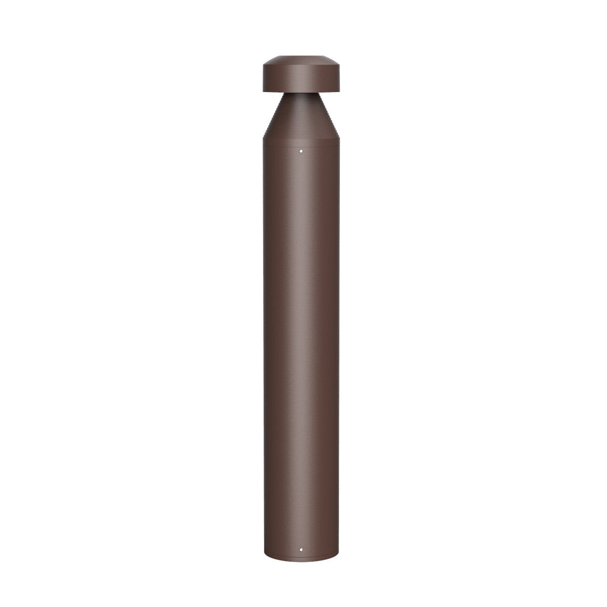 LED Bollard Lights - For Commercial Driveways and Parking Lots - Lens Free Cone Head - 24/19/14W - 3000 Max Lumens - Color Selectable 30K, 40K, 50K - Bronze Finish