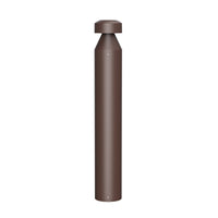 LED Bollard Lights - For Commercial Driveways and Parking Lots - Lens Free Cone Head - 24/19/14W - 3000 Max Lumens - Color Selectable 30K, 40K, 50K - Bronze Finish