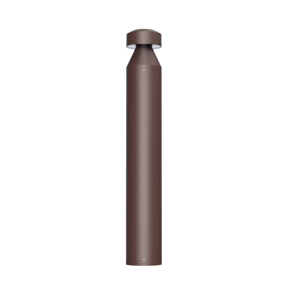 LED Bollard Lights - For Commercial Driveways and Parking Lots - Lens Free Cone Head - 24/19/14W - 3000 Max Lumens - Color Selectable 30K, 40K, 50K - Bronze Finish
