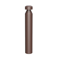 LED Bollard Lights - For Commercial Driveways and Parking Lots - Lens Free Cone Head - 24/19/14W - 3000 Max Lumens - Color Selectable 30K, 40K, 50K - Bronze Finish