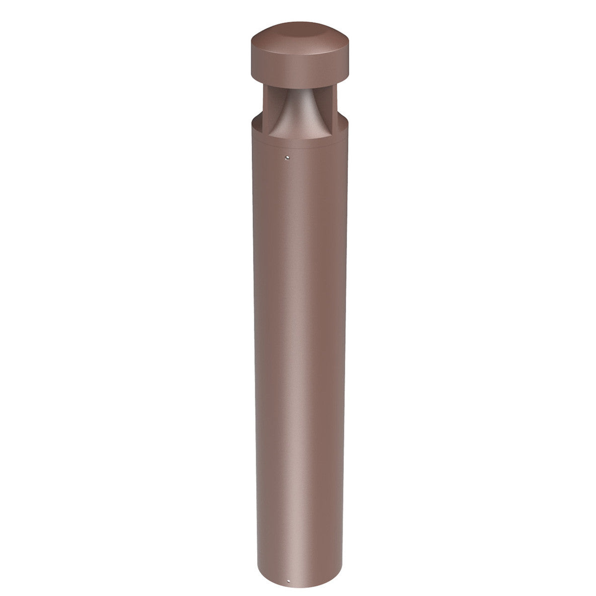 LED Bollard Lights - For Commercial Driveways and Parking Lots - Lens Free Split Cone Head - 24/19/14W - 3000 Max Lumens - Color Selectable 30K, 40K, 50K - Bronze Finish