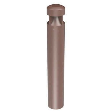 LED Bollard Lights - For Commercial Driveways and Parking Lots - Lens Free Split Cone Head - 24/19/14W - 3000 Max Lumens - Color Selectable 30K, 40K, 50K - Bronze Finish