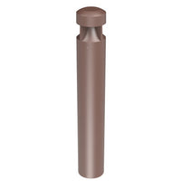 LED Bollard Lights - For Commercial Driveways and Parking Lots - Lens Free Split Cone Head - 24/19/14W - 3000 Max Lumens - Color Selectable 30K, 40K, 50K - Bronze Finish