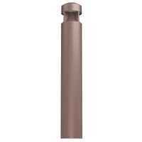 LED Bollard Lights - For Commercial Driveways and Parking Lots - Lens Free Split Cone Head - 24/19/14W - 3000 Max Lumens - Color Selectable 30K, 40K, 50K - Bronze Finish