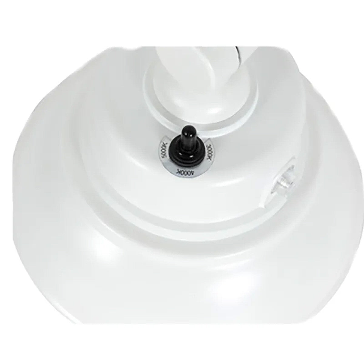 LED Outdoor Gooseneck Wall Lights - Medium 25 Watts - 3000 Lumens - Color Selectable 30K/40K/50K - 120-277V - Integrated Photocell - White Finish