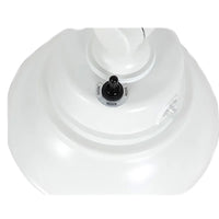 LED Outdoor Gooseneck Wall Lights - Medium 25 Watts - 3000 Lumens - Color Selectable 30K/40K/50K - 120-277V - Integrated Photocell - White Finish