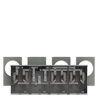 Siemens - UA3311-0PZA 100A 4J RGLS 3POS HRNBPS MS OH/UG 7/16BL A12 3POS STL RINGLESS HUBOPEN HORNBYPASS GR7/16BKT