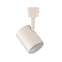 WAC Lighting Charge Style LED Track Light - 9 Watt - 865 Lumens - Color Temperature Selectable 27/30/35/40/50K - 120V - White Finish - 3 Contact Halo Style