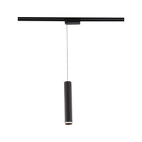 Silo 2015 Adjustable Beam Track Pendant 3500K in Black/White
