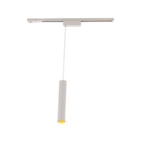 Silo 2015 Adjustable Beam Track Pendant 3500K in White/White