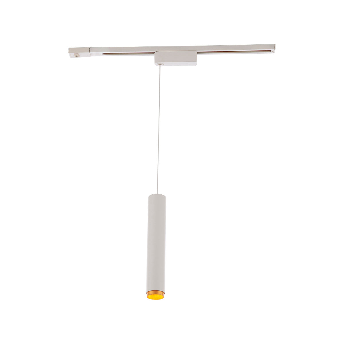 Silo 2020 Adjustable Beam Track Pendant 3500K in White/Gold