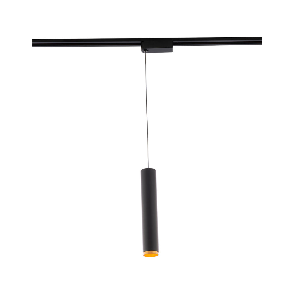 Silo 2020 Adjustable Beam Track Pendant 4000K in Black/Gold