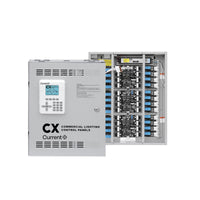 CX Lighting Control Panel, 8 Relay, 120/277V Input, with 8-30A/1P Latching Relays Nema 1 Sur. Encl. Secondary