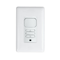 LightHAWK Dimmer Passive Infrared Wall Switch Sensor with IntelliDAPT, Single Circuit, Three Buttons, 120/277VAC, 1,000 Sq. Ft., Photocell, White