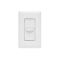 Low Voltage Switch, Momentary, 4 Buttons, No Pilot LED, White