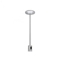 Flexrail Single Circuit 12in Surface Mount Stem Power Feed in Platinum