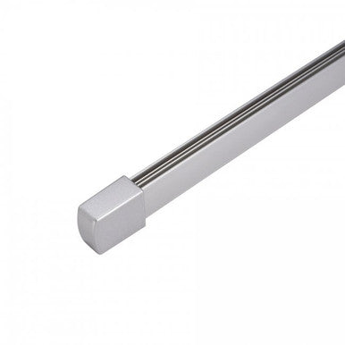 Flexrail Single Circuit 8FT Line Voltage Rail in Platinum