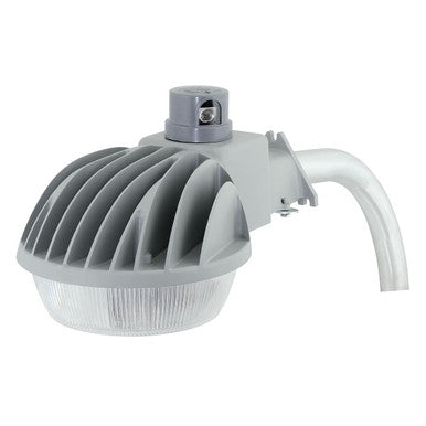 DDL Multi-purpose Dusk-to-Dawn LED Luminaire, Mounting Type: Arm;Wall (surface), Light Distribution: IES Type II;IES Type III;IES Type V, Color: Gray.