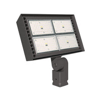 Ratio Flood Size 5 Micro Strike, Trunnion Mount, 266W, 360L, 4000K, Wide Distribution (6x6), 30,000 Lumens, 120-277V, Dark Bronze Textured
