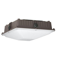 SGC Sling Canopy, 6203 Lumens, 54W, 4000K, 250W Equivalency, Dark Bronze Textured