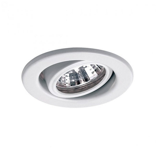 2.5in Adjustable Gimbal Trim in White - HR-837-WT