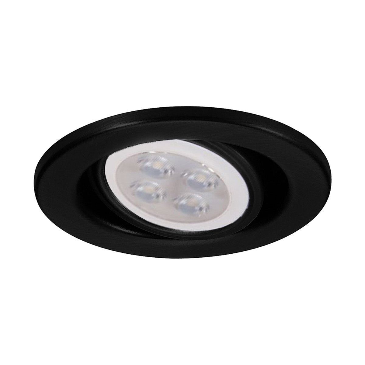 2.5in Adjustable Gimbal Trim in Black - HR-837LED-BK