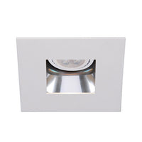 4in Square Adjustable Open Reflector Trim in White